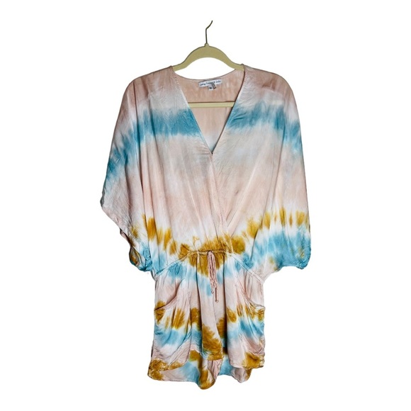 Young Fabulous and broke silky tie dye romper - Picture 2 of 8